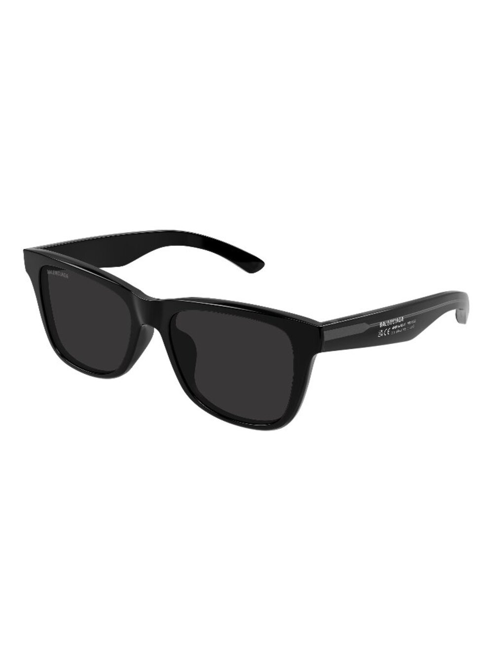 New Balenciaga Men's Sunglasses Black Grey Lens Acetate Frame BB0425SK 001 55
